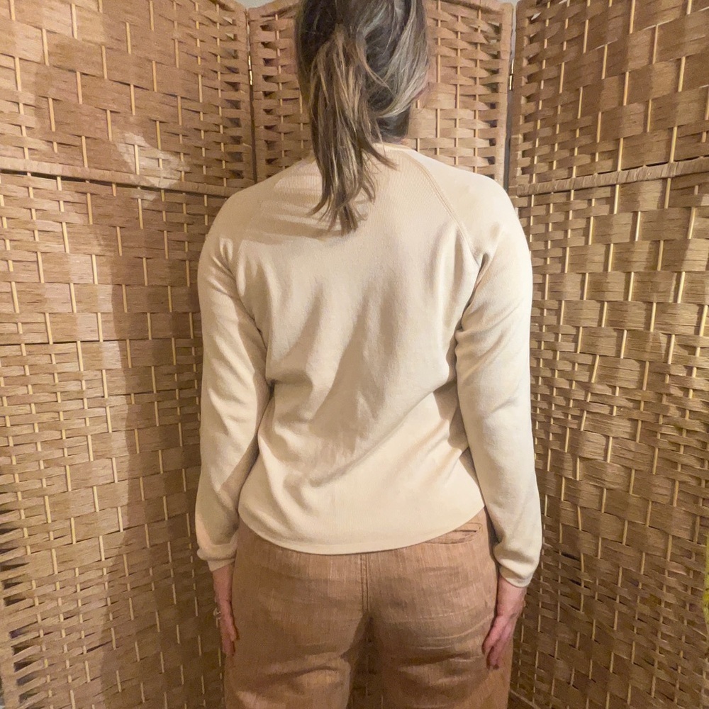 Isda & Co Button-Up Silk Cardigan - Picture 4 of 12
